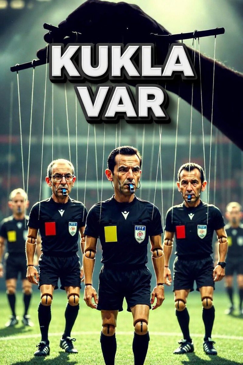 furkanngulsen's tweet photo. Kukla VAR https://t.co/w9Drncwulz