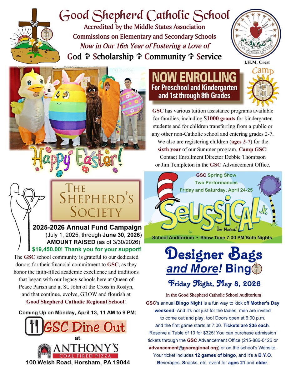 Good Shepherd Catholic School tweet media