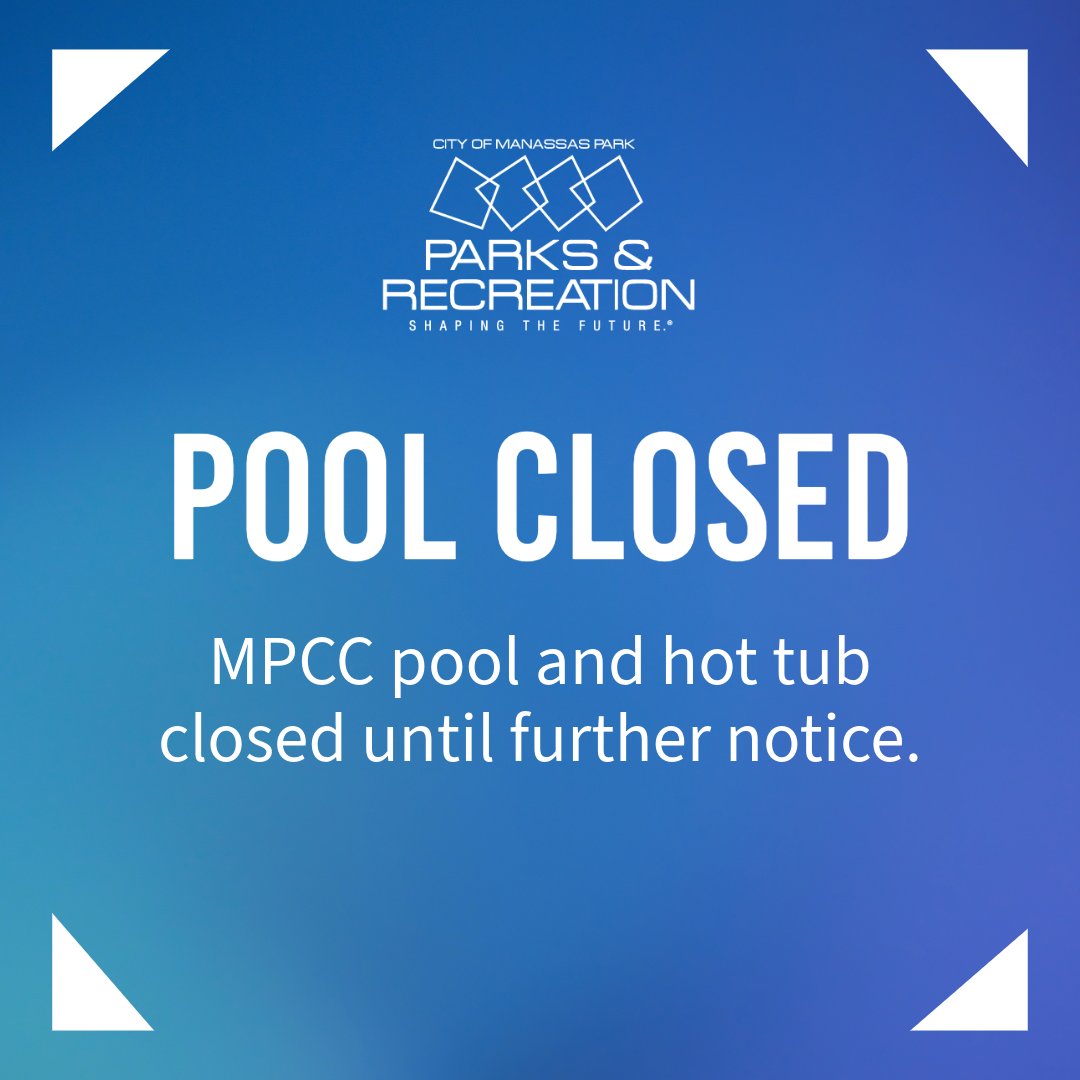 theMPCC's tweet photo. ⚠️ MPCC pool and hot tub is closed until further notice due to a filtration issue. We should have more information later this afternoon if we will be able to open this evening. We will continue to keep you updated.
We apologize for the inconvenience. https://t.co/5T4ysSnme9