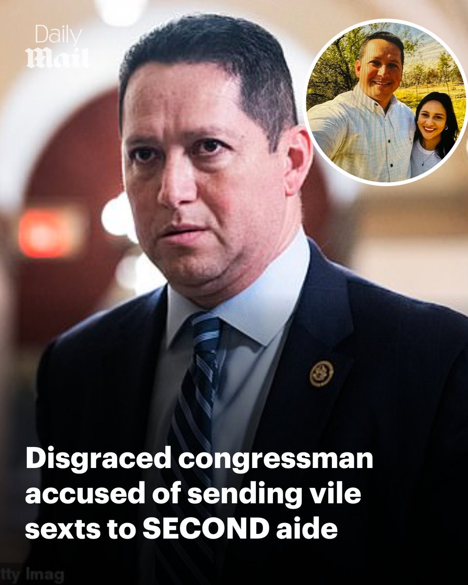 Newly released text messages appear to show that Texas Congressman Tony Gonzales pestered a second aide for sex  trib.al/1jiHhj6 🔗