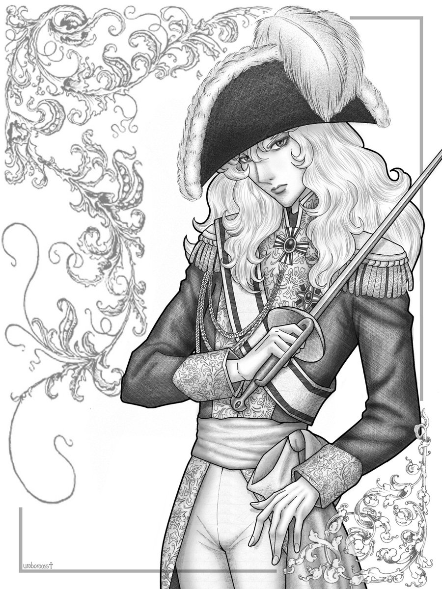 urobor00ss's tweet photo. Lady Oscar🌹
#ladyoscar #roseofversailles #ベルばら #ベルサイユのばら https://t.co/eWCFri9hse