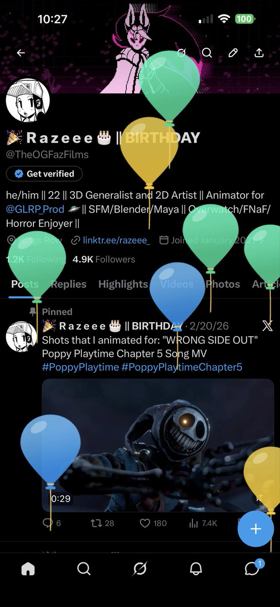 R a z e e e tweet media