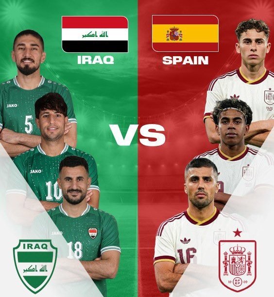 مساحة الكرة العراقية tweet media