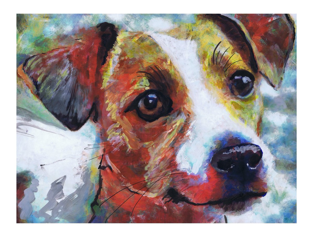 OscarJetson's tweet image. Abstract Jack Russell Terrier Print: Dog Lover Wall Art, Signed dogfishartco.etsy.com/listing/101516… #decor #art #DogFishArtCo #Etsy #LongHaired