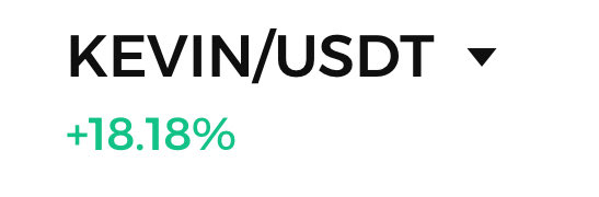 thisisnotzeno's tweet image. $KEVIN, the first NATIVE ALTCOIN OF BITCOIN and #SRC20 coin is up 18.18%.

$300B coin btw.