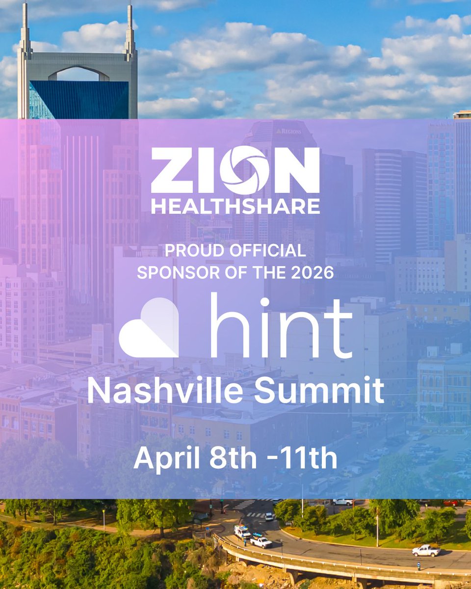 Zion HealthShare tweet media