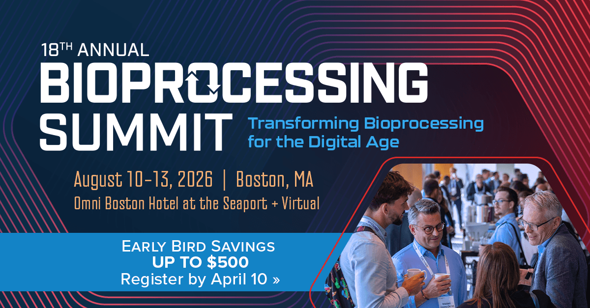CHI_Healthtech's tweet photo. Only 4 days left ⏳Lock in Early Bird Savings now!

The Bioprocessing Summit is where global leaders come together to explore how AI, advanced manufacturing, and digital strategies are transforming bioprocessing for the digital age.

Early Bird savings end April 10 - Register Today
https://t.co/TkaRcSING7
