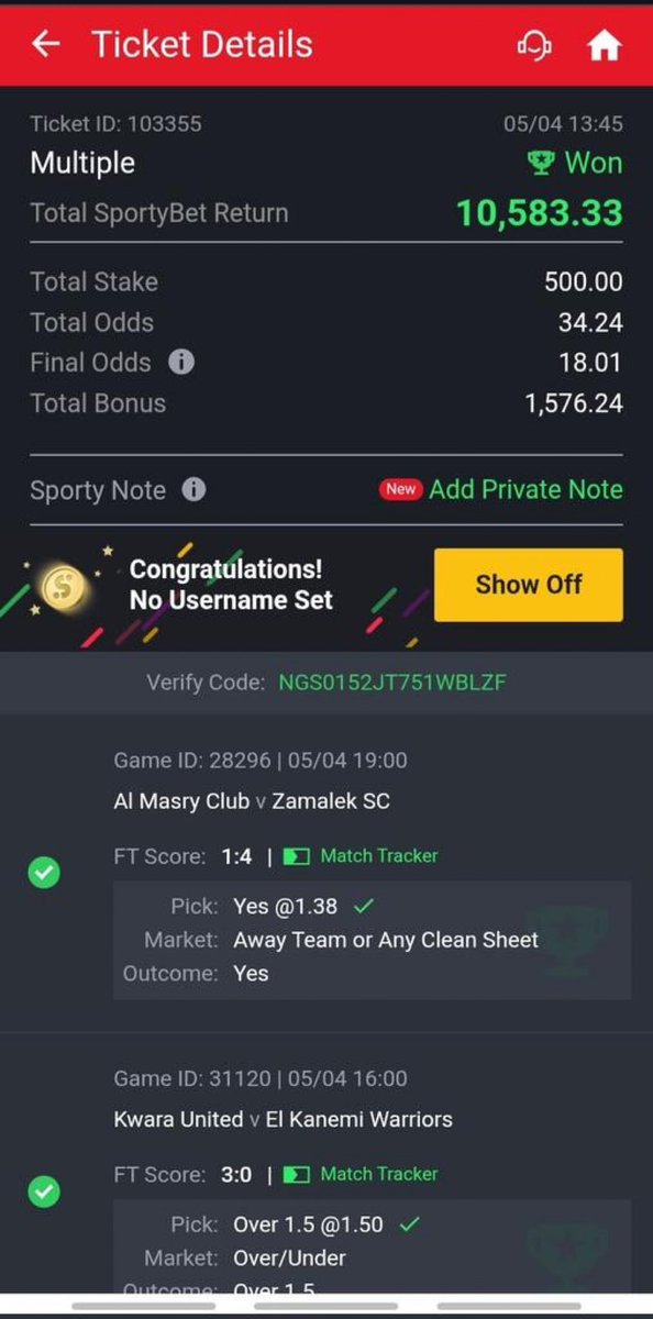 BOOM ✅✅✅✅✅✅✅✅ 

Congratulations if you played 💪🏾

One of my followers played this, 2 games voided 

<a href="/PuntrrAi/">PuntrrAi</a> Cooked 🔥