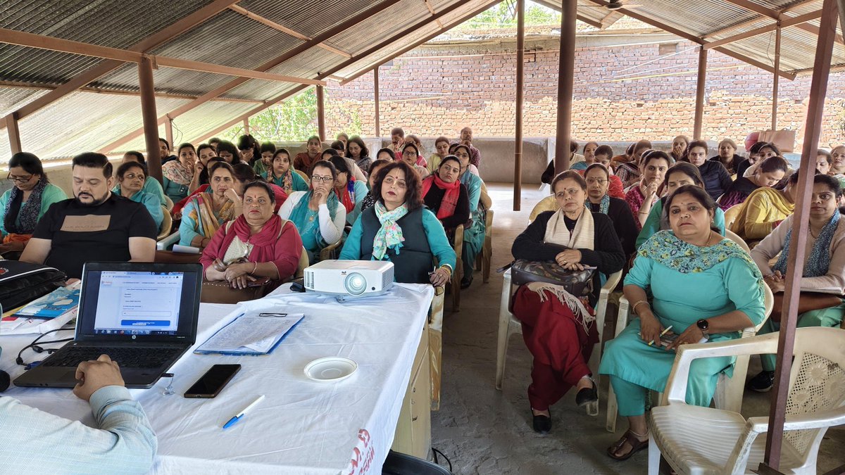 VishalKangraHP's tweet photo. Had the privilege of attending the  meeting at Nagrota Bagwan today under TB Mukt Bharat Abhiyaan 2.0. The meeting emphasized strengthening community outreach, awareness generation, and coordinated field action to advance our shared mission of TB elimination.
#TBMuktBharat https://t.co/zwTtxQcFTY