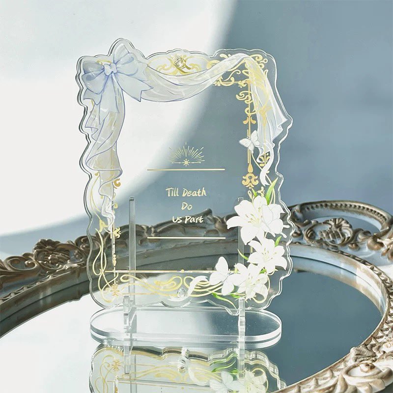 ⋆｡ ꒰ #เชอพรีสตอรี่ ꒱ #ตลาดนัดเฟรมการ์ด   

🎀 Till Death Do Us Part Frame Card [Lot-CN🇨🇳]
— เฟรมการ์ดออริ

— กรอบ ราคา 140฿ 
— กรอบ+ขาตั้ง 160฿
— มัดจำ 40฿

— จ่ายที่เหลือตอนสินค้ามาถึงไทย
ꔛ พร้อมส่งจากเว็บ
ꔛ ส่งทางรถใช้เวลามาไทย4-7วัน
(รวมค่าส่งมาไทย 🚛)

🛒 สั่งซื้อ : DM