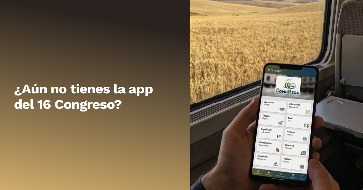 FenacoreOficial's tweet image. Para tener toda la información del 16 Congreso Nacional de Comunidades de Regantes en la mano, necesitas descargarte nuestra app

Para Android: play.google.com/store/apps/det…
Para IOs:
apps.apple.com/us/app/16-cong…

#app #Congreso #regantes #SomosRegadío