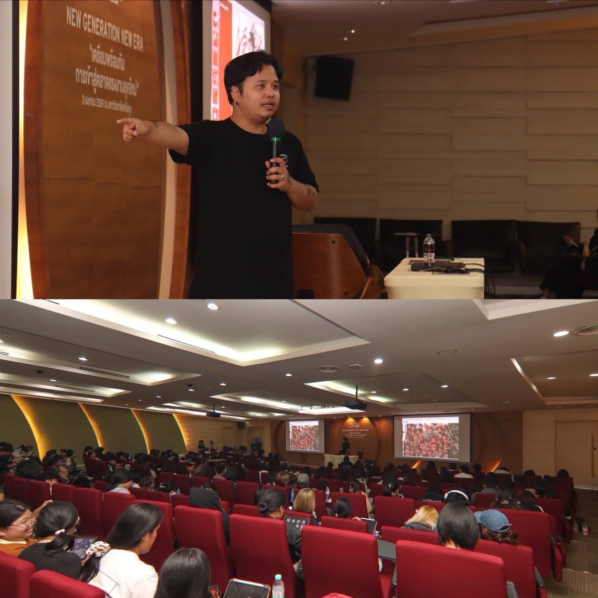 gangsterallstar's tweet image. 🙏🏻 ขอบคุณคณะดิจิทัลมีเดีย มหาวิทยาลัยศรีปทุม ครับ ที่เปิดโอกาสให้เราได้พบกัน
และขอบคุณนักศึกษาทุกๆครับ ที่เข้ามาร่วมแลกเปลี่ยนความรู้กัน
❤️ ไว้เจอกันใหม่เร็วๆนี้

#GangsterAllStar #TheDuang #GASstudio #GASway
.
#SPU #SDM #คณะดิจิทัลมีเดีย #มหาวิทยาลัยศรีปทุม #SripatumUniversity