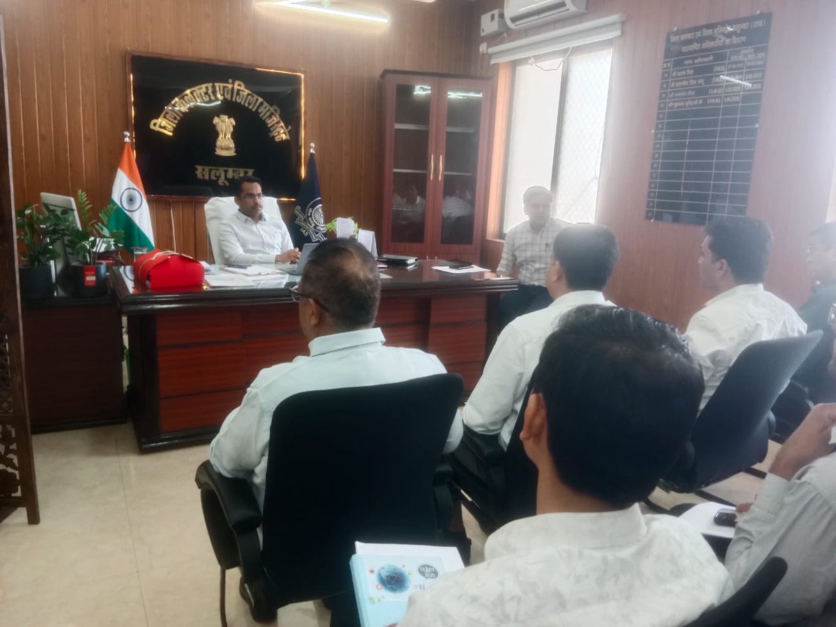 District Collector & Magistrate, Salumbar tweet media