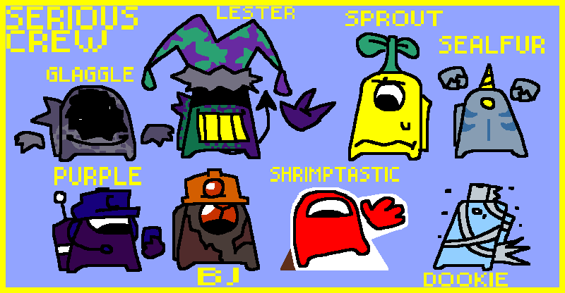 HTPmp3's tweet photo. Here are 4 crews of among us ocs I have!!!! (skeld, polus, fungle and mira hq)
#amongusocs https://t.co/e9hDaJD0Nf