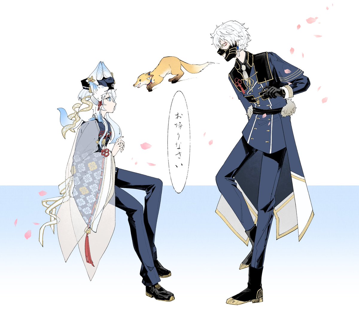 白山吉光、修行おかえりなさい！🌸