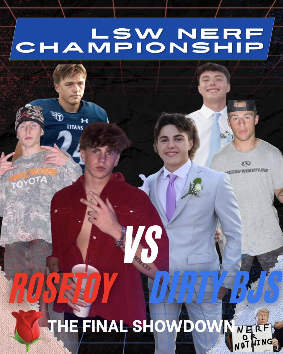 RoseToy_Nerf's tweet image. The Final Showdown 🔫 @DirtyBJ69 @lswnerfwar2020 #LANK #BAN #rosetoyforthechip