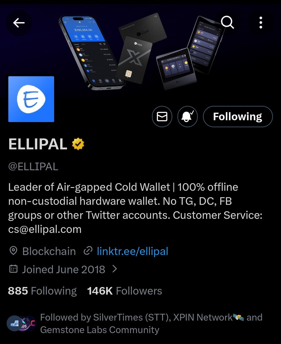 PaigeOpsX's tweet photo. @ELLIPAL @SilvertimesSTT Excited to join the #ELLIPAL8th giveaway 🚀
Secure, innovative, and built for the future— @ELLIPAL keeps raising the bar 🔐
Let’s go! 🔥

#ELLIPAL8th #Giveaway https://t.co/7oVJ2iS5XI