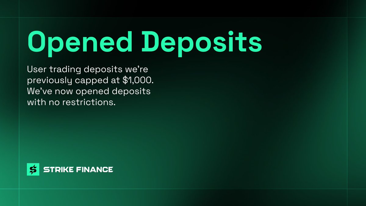 Strike | Onchain Perps tweet media