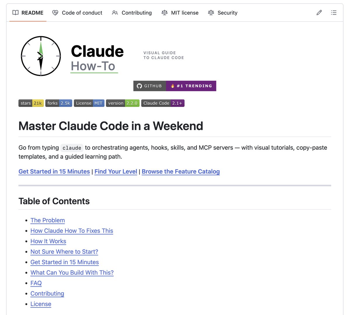 byBadge's tweet photo. LEARN HOW TO USE CLAUDE CODE THE RIGHT WAY

- Prompt engineering patterns that actually work
- File processing, automation, research workflows tested in production
- API integration examples, best practices, common pitfalls solved
- Only takes 10-15 hours to complete

Repo: https://t.co/vxvyGdkRXL