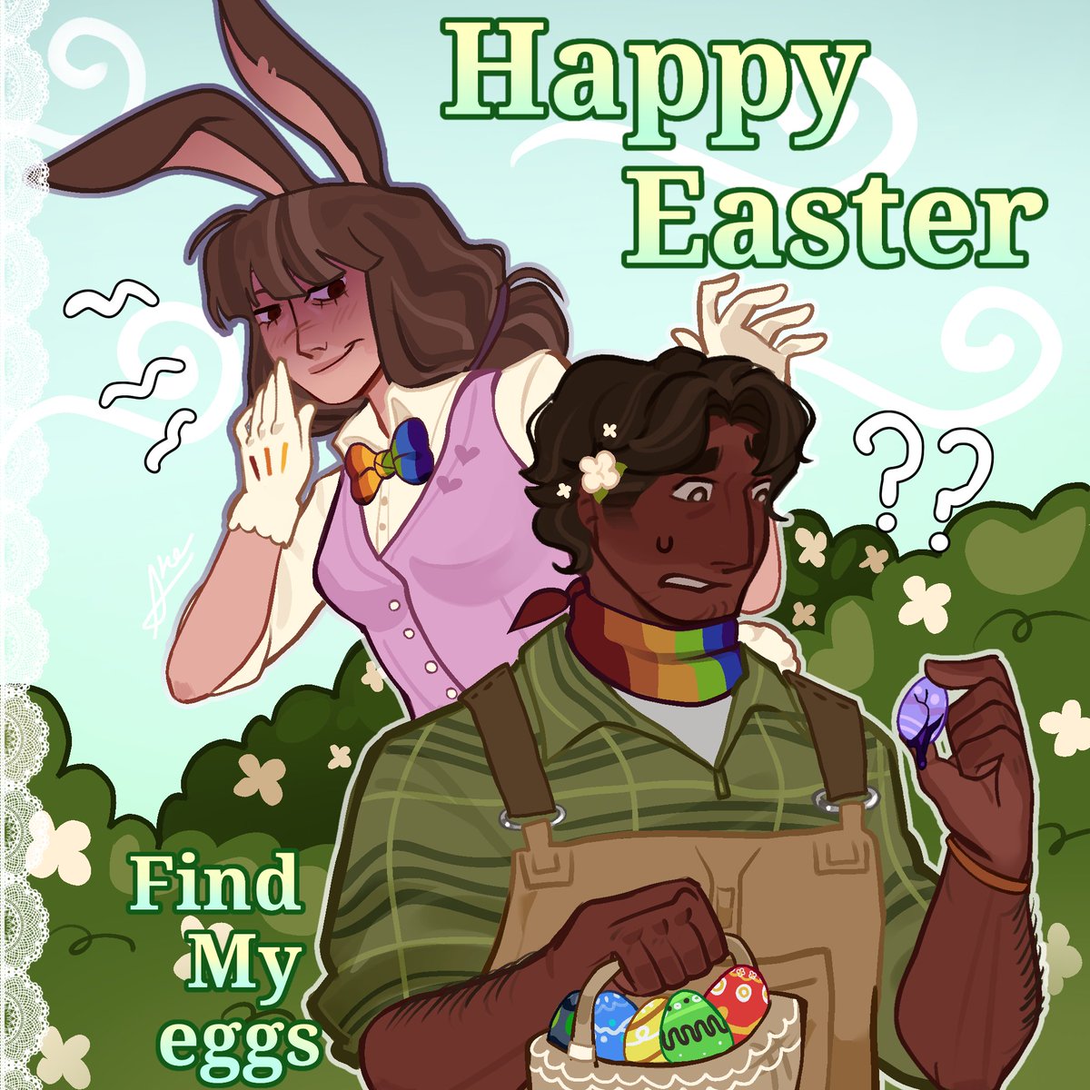 Happy Easter! #Dandysworld #Easter