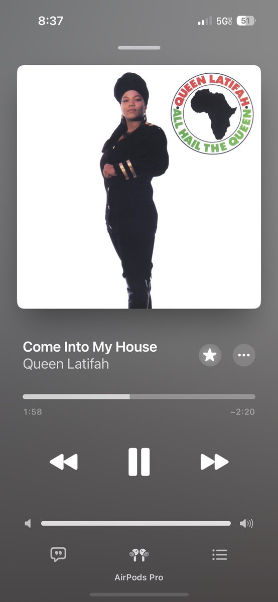 Hip hop house, hip hop Jazz, With a little Pizazz! <a href="/IAMQUEENLATIFAH/">Queen Latifah</a> rode this BEAT! This song is a FOREVER BOP!