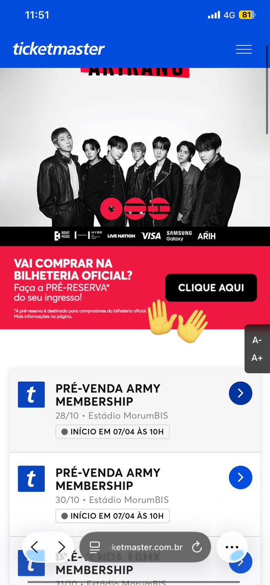 BTS Project Brasil tweet media
