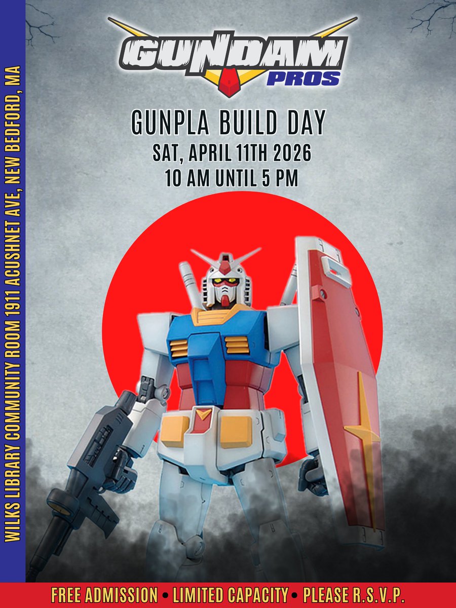 Come join us on Saturday, April 11th, at Wilk's Library for our monthly build day event. The event starts at 10:00 am and runs till 5:00 pm. Lunch is always provided.