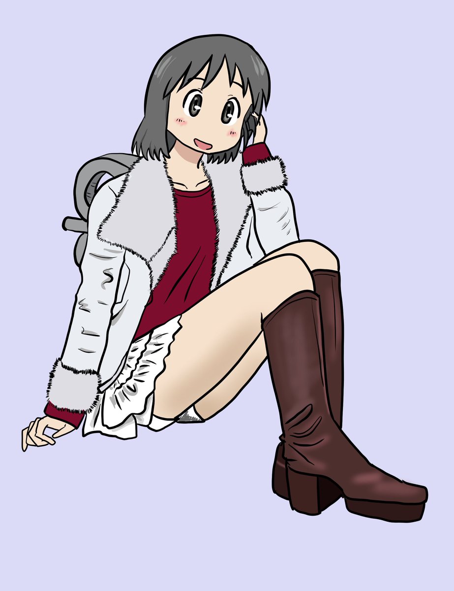 どうしても、なのちゃんにブーツを履かせたい👢
48枚目。

 #日常 #東雲なの #なの #nichijou