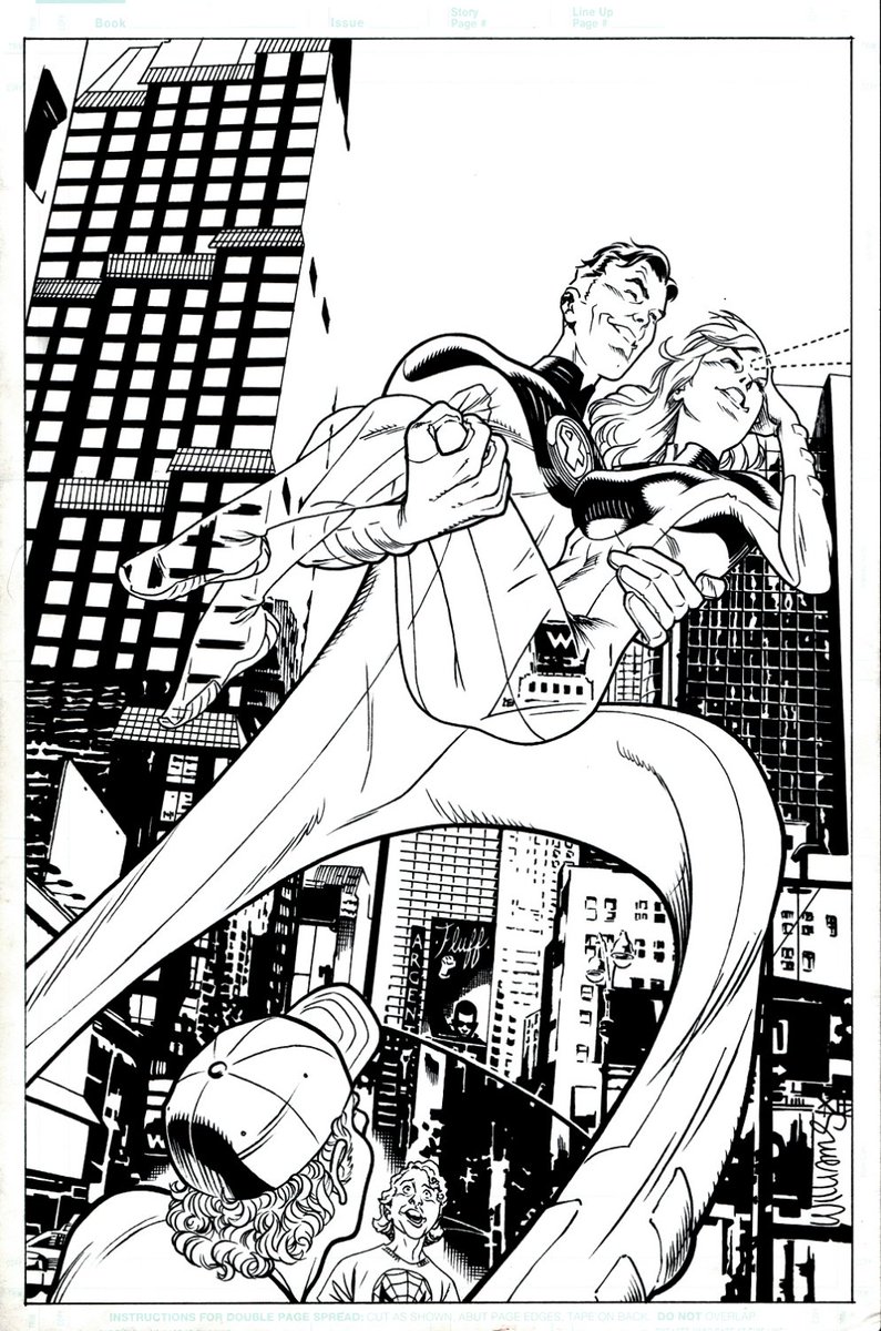 dwamsart's tweet image. Fun #Marvel #FantasticFour cover final and layouts.
