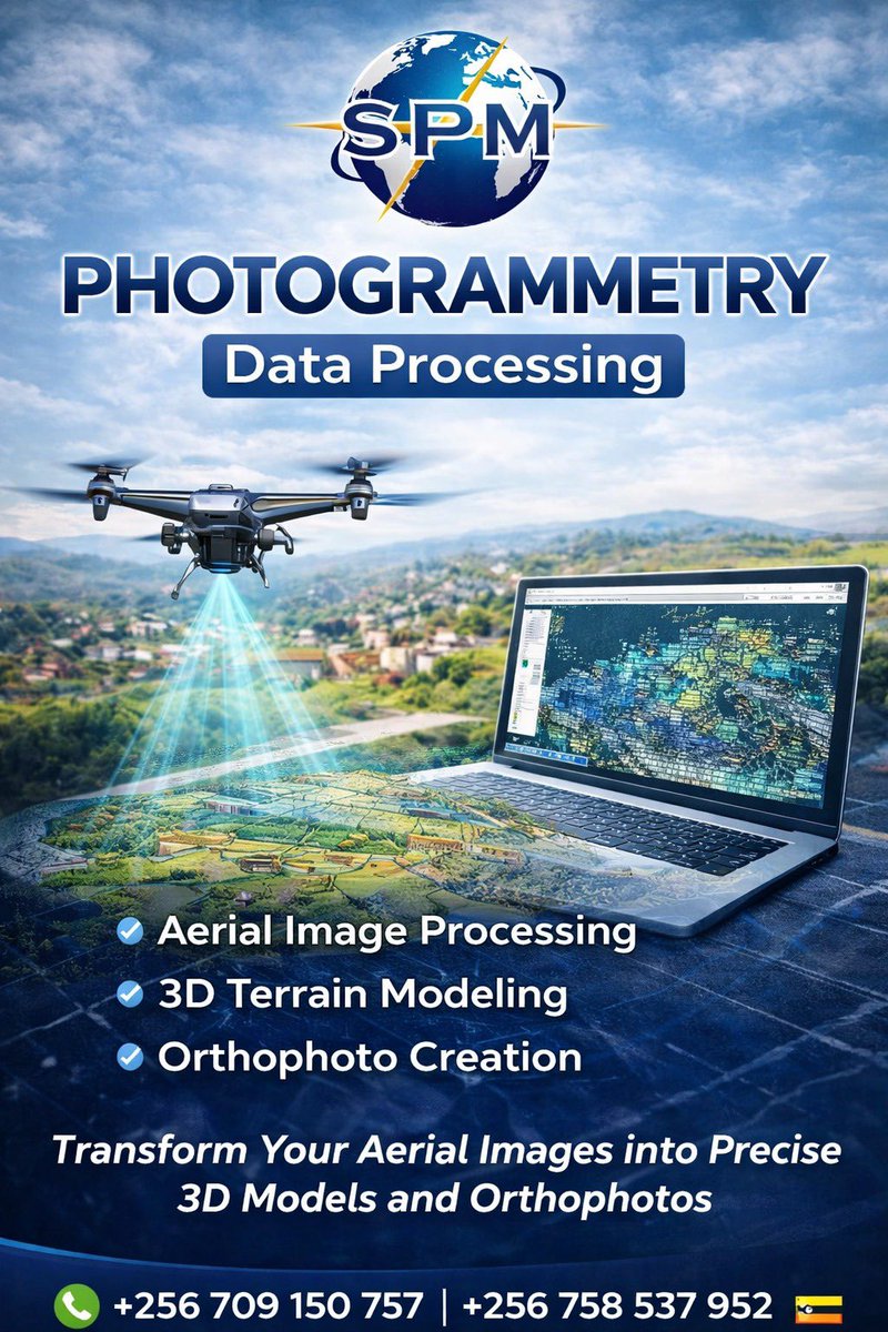 SPMGeosolutions's tweet photo. SPM Geosolutions (U) Ltd, All your Geospatial Needs Covered! https://t.co/zuVnHQ5pjL