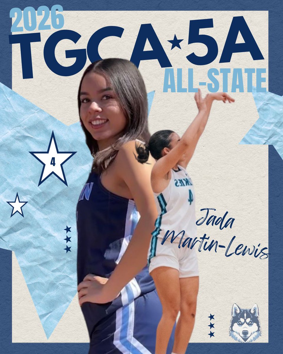 CoachBigWeave's tweet image. Congrats to Senior Co-Captain &amp;amp; District 1-5A Defensive MVP Jada Martin-Lewis on being named ALL-STATE in Class 5A by the Texas Girls Coaches Association! Her impact both on &amp;amp; off the court are undeniable. This recognition is well earned and deserved. Get It, Gurl!
#ACC🏀
