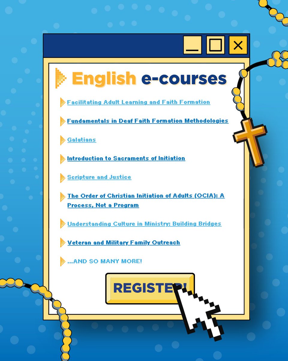 VLCFF's tweet photo. ‼️Until APRIL 9, Cycle 3 of our faith formation e-courses will be OPEN for registration &amp; they will run from Apr. 13 to May 17! Visit our homepage https://t.co/2CGKCWvVIY to learn more! 
--Learn how to register for our courses here: https://t.co/3CHjC0tVhT
#CatholicTwitter #UD https://t.co/ngT3hEwLzw