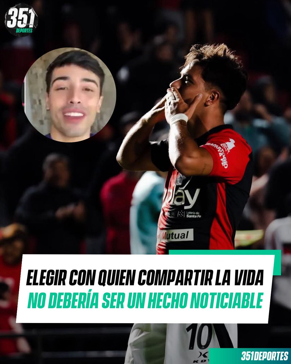351Deportes's tweet image. ⚽ Lo de Ignacio Lago debería ser lo más normal del mundo. Y sin embargo, en 2026, sigue siendo noticia. Ahí está el problema.

🎙️ El delantero de #Colón y con pasado en #Talleres, comparte desde hace un tiempo relación con otro hombre y este fin de semana se hizo viral un