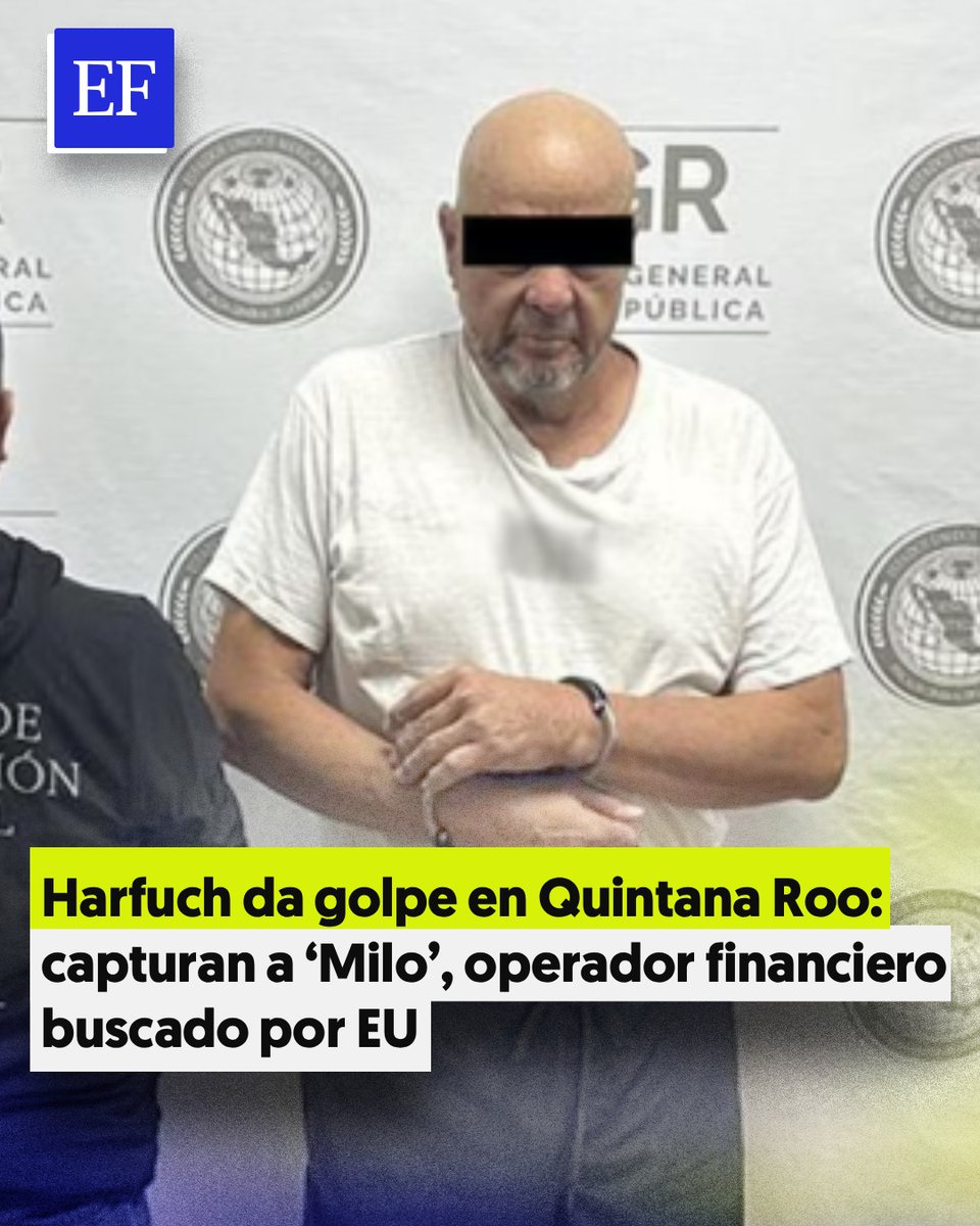 ElFinanciero_Mx's tweet photo. 🚨💥  Tras confirmar su identidad, ‘Milo’ fue trasladado vía aérea a Ciudad de México para continuar su proceso de extradición a Estados Unidos, donde tiene cargos por tráfico de personas y crimen organizado 🇺🇸⚖️

https://t.co/XoKyjBHLj3 https://t.co/YsK0UUNdyc