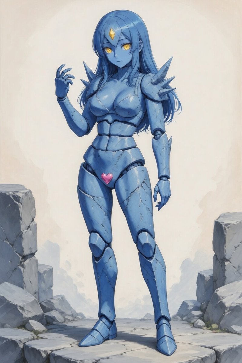 shinonomebreak's tweet image. ファンタジー世界の、ゴーレムになった元人間の勇者みたいなイメージ

#AIart #Grok3