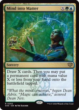 Commit to your big X-spell card draw sorcery without leaving your board  empty, though still no blocker. More previews at https://t.co/hJGKAVgQ6q  Source: https://t.co/QmvU3NA6tK : @JoeSlucher
