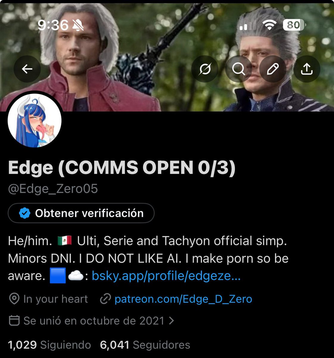Edge (COMMS OPEN 0/3) tweet media