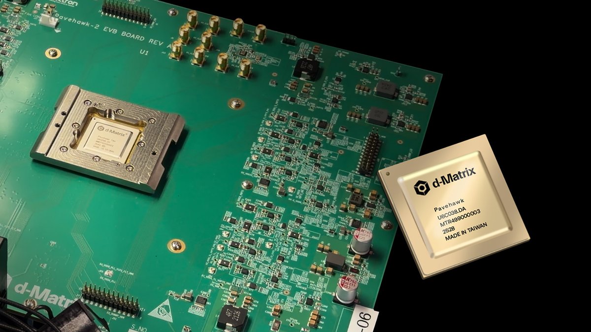 datacenter's tweet photo. We spoke with Sid Sheth, CEO of d-Matrix, about the company’s acquisition of GigaIO’s data center business – a strategic move that brings PCIe fabric technology and rack-scale system design in-house.

https://t.co/XV7ZDhLBJ1 https://t.co/dG6FuQnenA