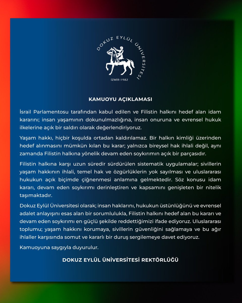 Dokuz Eylül Üniversitesi tweet media