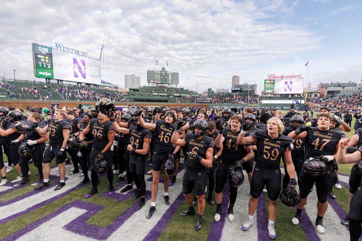 Northwestern Football tweet media