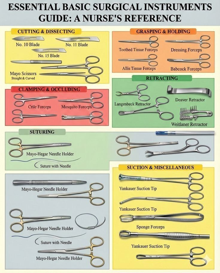 Basic Medical Instrument Basic Surgical Instruments