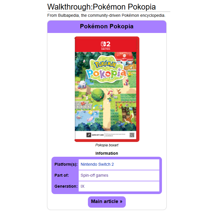 Pokopia Guide In March, our dedicated editors added a plethora of Pokopia content, as ...
