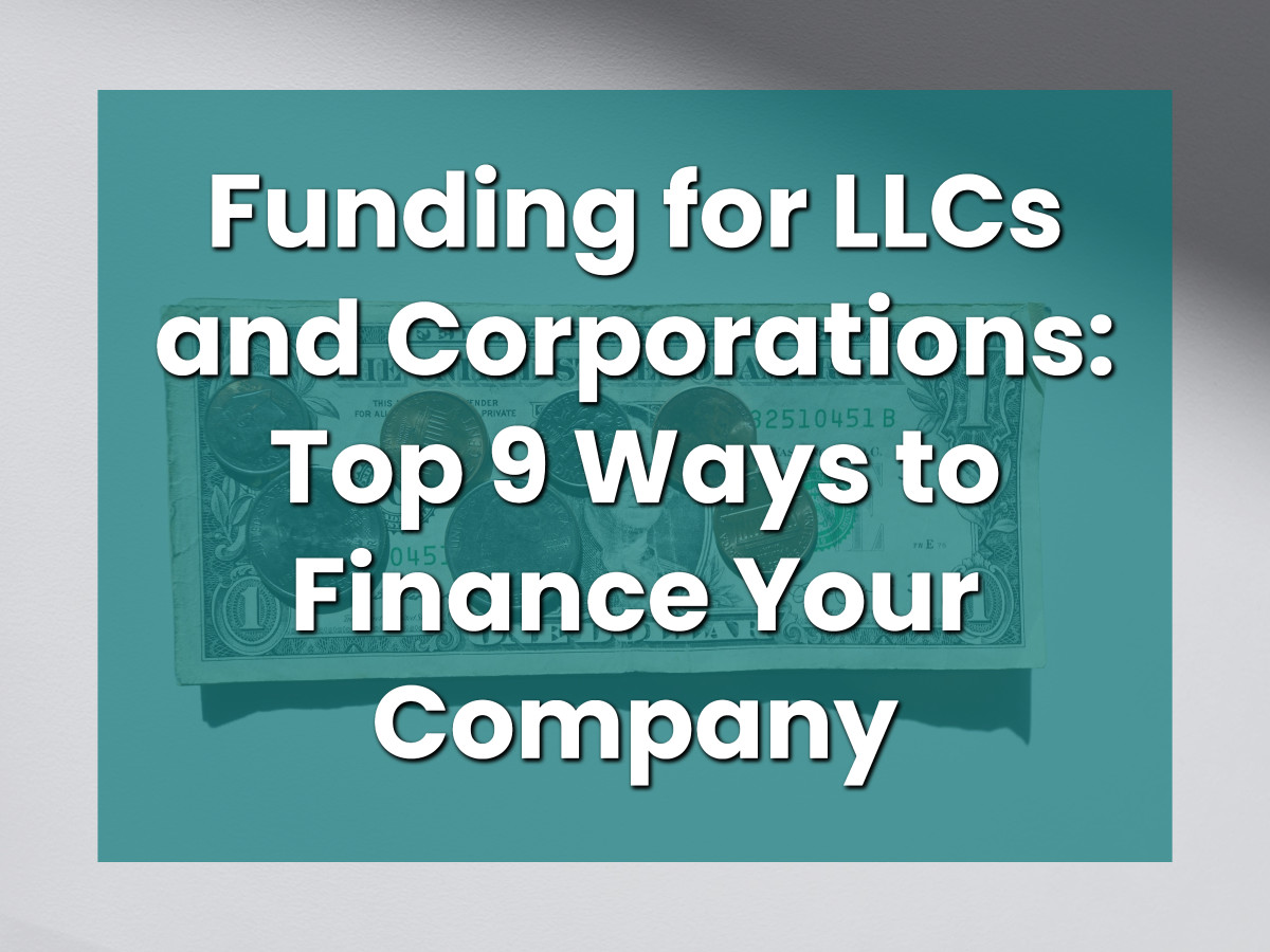 MyCompanyWorks's tweet image. Funding for LLCs and Corporations: Top 9 Ways to Finance Your Company mycompanyworks.com/funding-your-c… #smallbiz #businessmanagement #smallbusiness #startups #DBA #corporation #llc