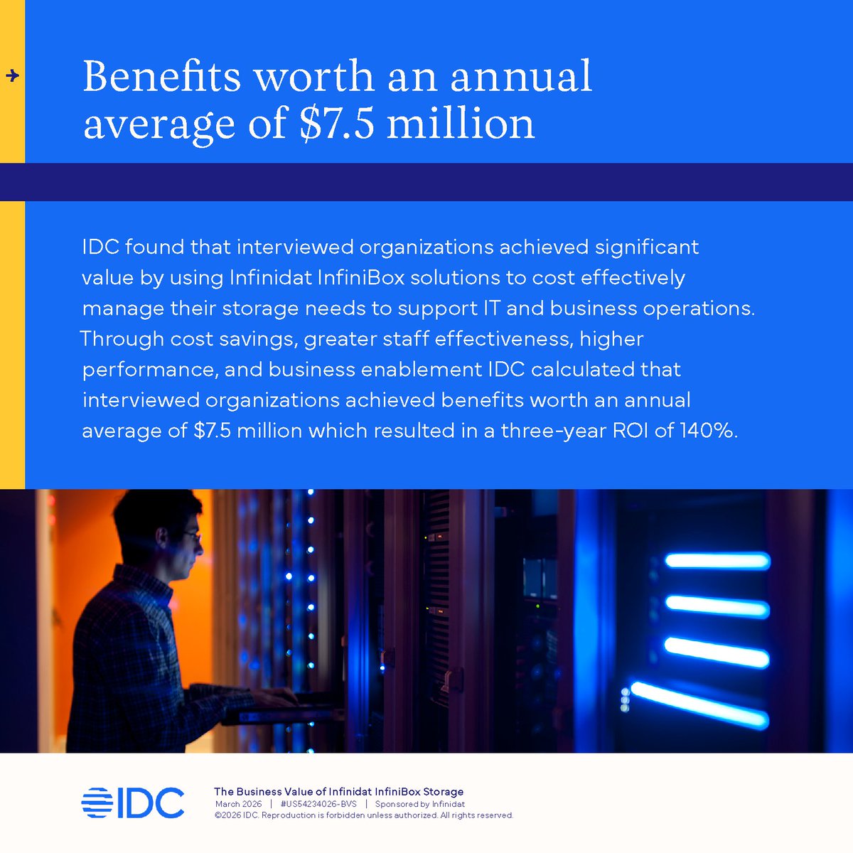 Infinidat tweet media