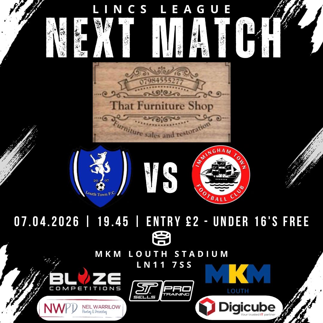 Louth Town FC Reserves tweet media