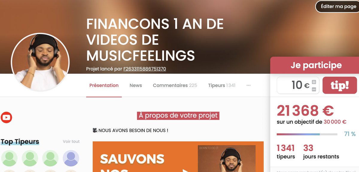 elmusicfeelings's tweet photo. ❌⭕C’est historique franchement.

70% de la cagnotte en moins de 24 heures… en 24 heures pile.
https://t.co/o11hH3T5NM
C’est incroyable. C’est le meilleur démarrage que j’aurais pu rêver. Et surtout, on a encore 30 jours devant nous.

Franchement, c’est génial.

Merci pour votre confiance 🙏
Merci aux 1300 personnes qui ont déjà participé ❤️
On continue. On ne lâche rien 🚀🔥

https://t.co/o11hH3T5NM