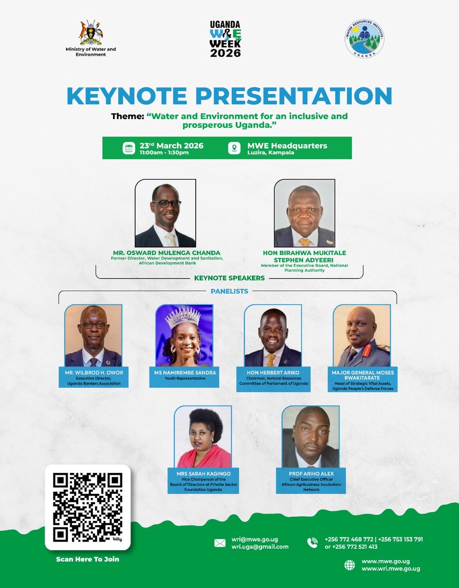 Sandy_rex7's tweet photo. I am honored to receive this appreciation from the Ministry of Water and Environment for my participation as a youth representative and panelist during the 9th Uganda Water and Environment Week 2026

#UWEWK2026 #ClimateAction #YouthLeadership #WaterAndEnvironment #Sustainability https://t.co/2itoXIZTKS