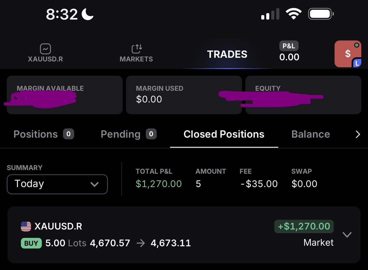 fxdavetrades's tweet photo. $1,200 locked in today 💰📈. Very light day—took small size since the market just feels choppy. Stayed patient, managed risk, and kept it simple. Sometimes less is more. 🚀💪

#daytrading #forextrading #XAUUSD #tradinglife https://t.co/bcikOOn8jm