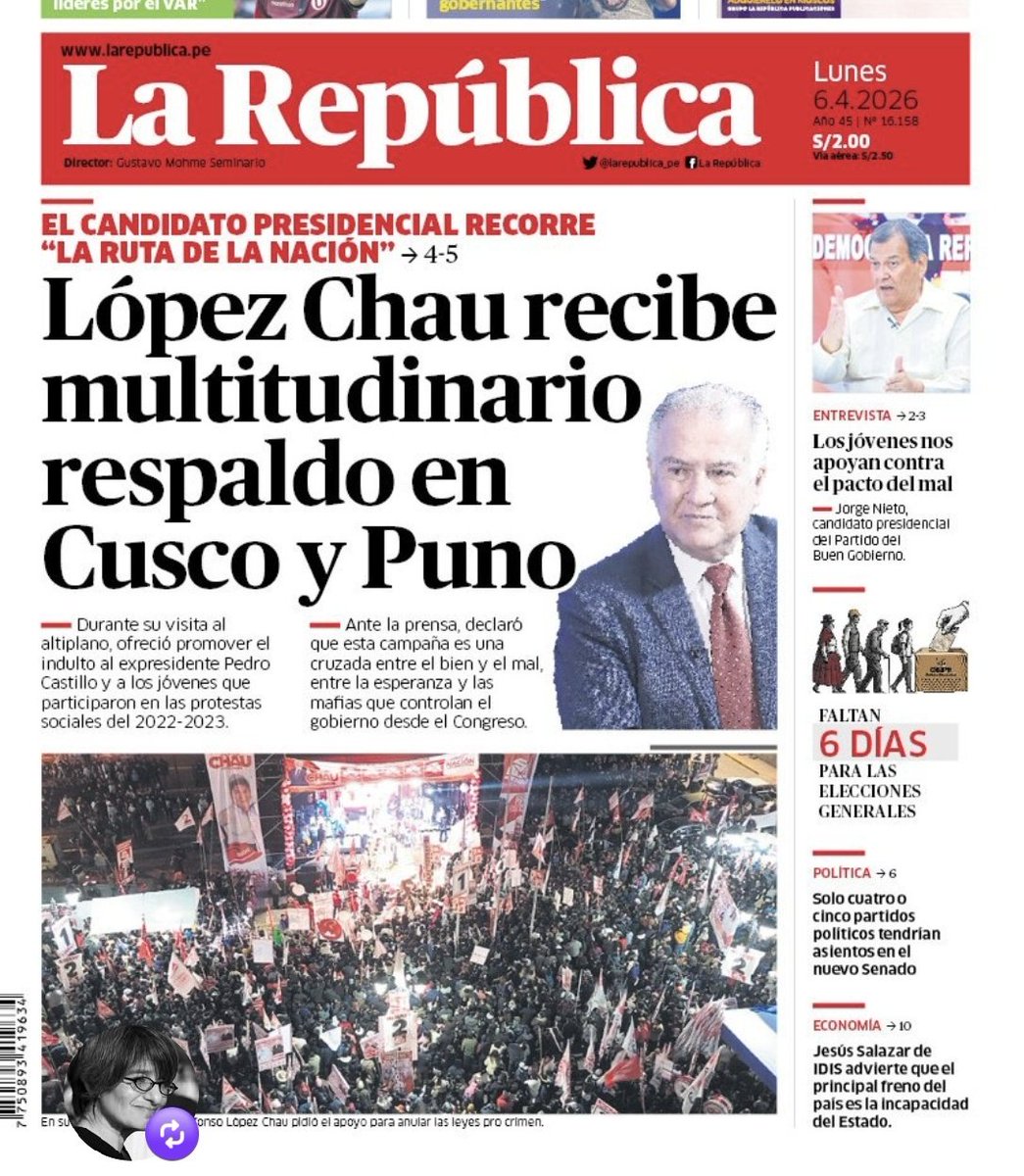 Julia Elena 🇵🇪 tweet media