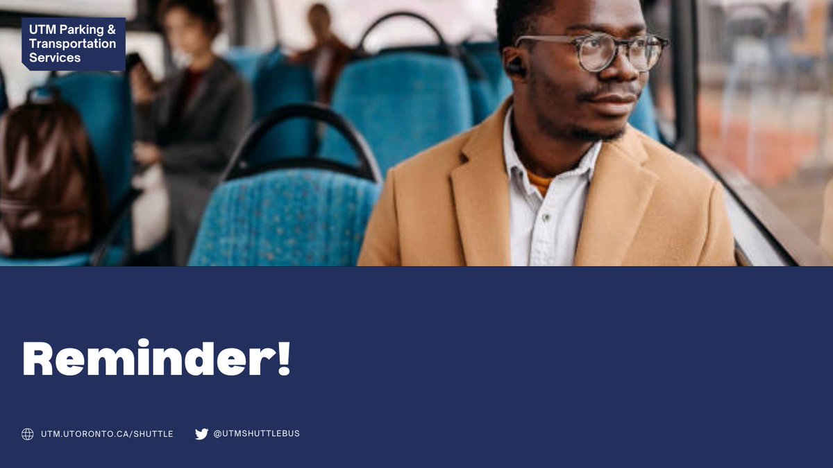 UTM Shuttle Bus tweet media